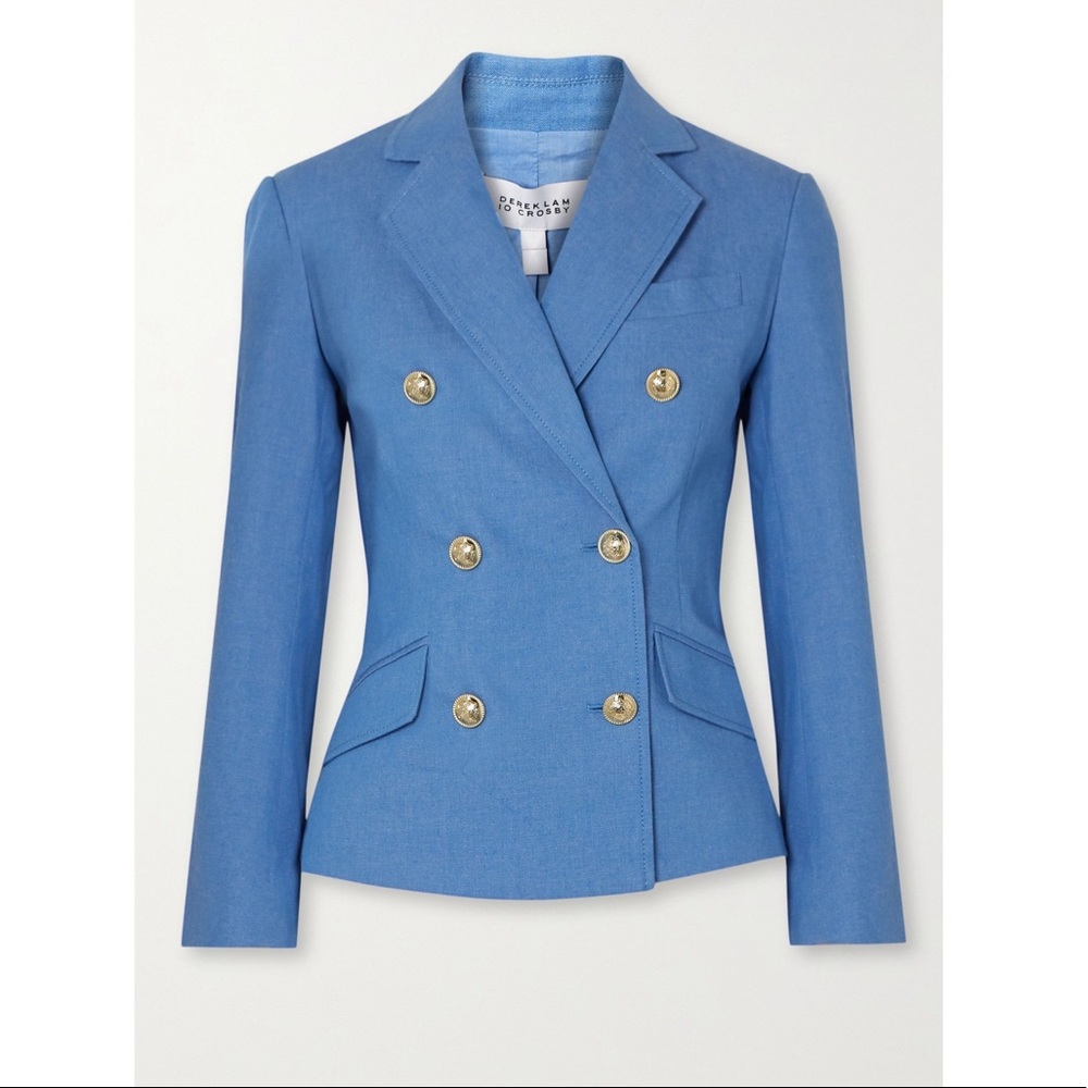 DEREK LAM 10 Crosby Rodeo Double Breasted Blazer